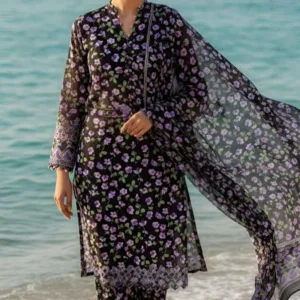 Nishat Unstitched 3-Piece | Digital Printed Cambric Lawn