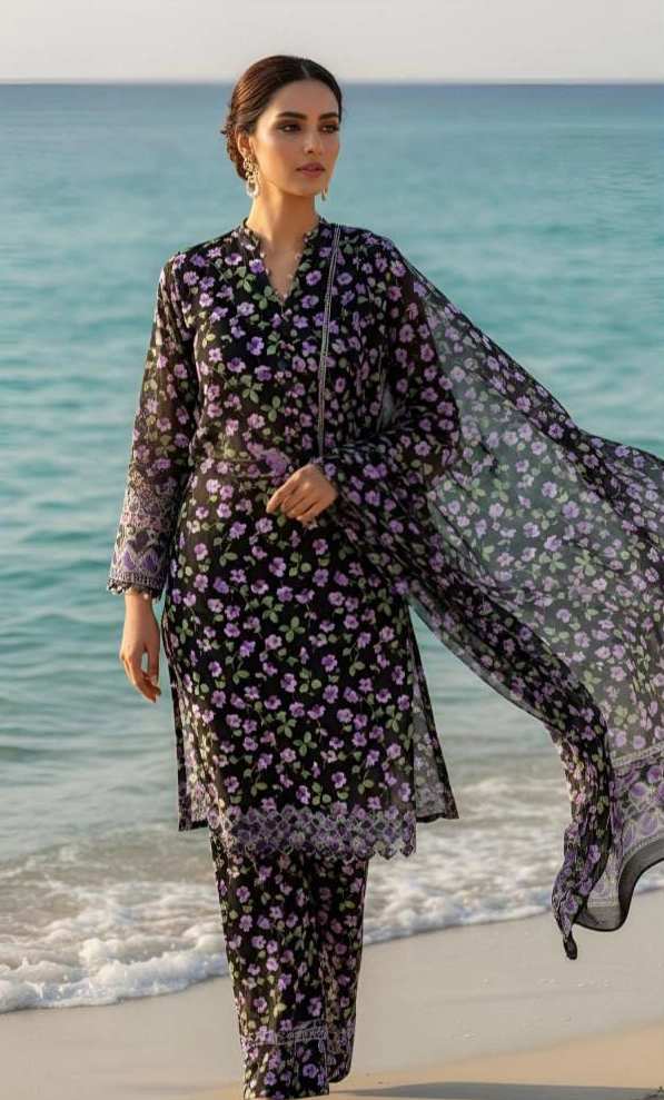 Nishat Unstitched 3-Piece | Digital Printed Cambric Lawn Nishat Unstitched 3-Piece | Digital Printed Cambric Lawn